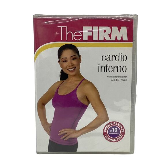 Sue Mi Powell - The Firm: Cardio Inferno DVD 2007 Exercise Physical Fitness New - Picture 1 of 12